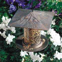 6 Inch Pinecone Tube Bird Feeder