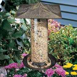 12 Inch Pinecone Tube Bird Feeder
