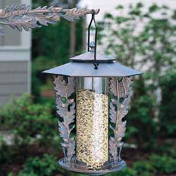 Oakleaf - Silhouette Tube Bird Feeder
