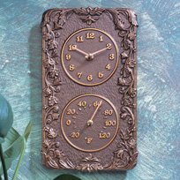 Acanthus Clock Thermometer