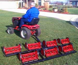 residential gang mower