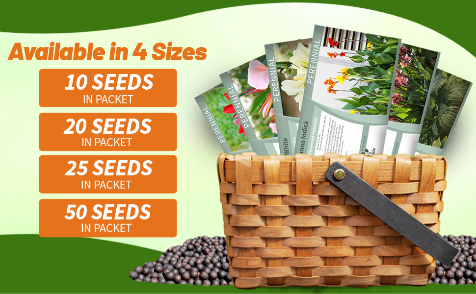 Canna Seed Packets For Sale