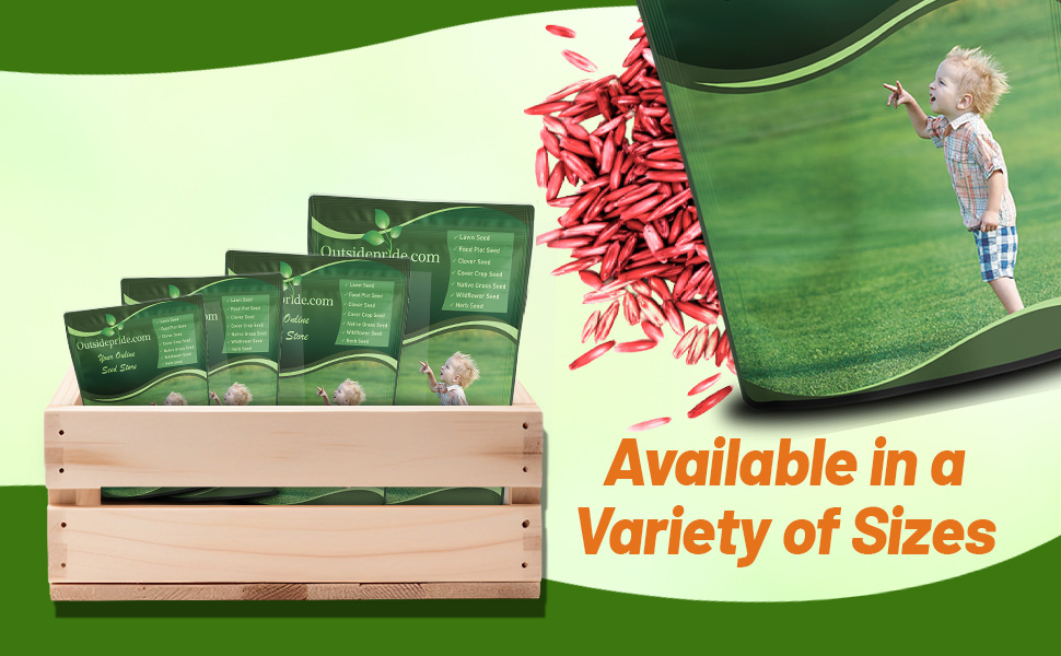 Showtime Lawn Grass Seed Bags For Planting