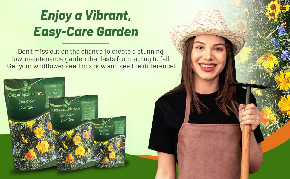 Low Grow Wildflower Seed Bags For Sale From Outsidepride