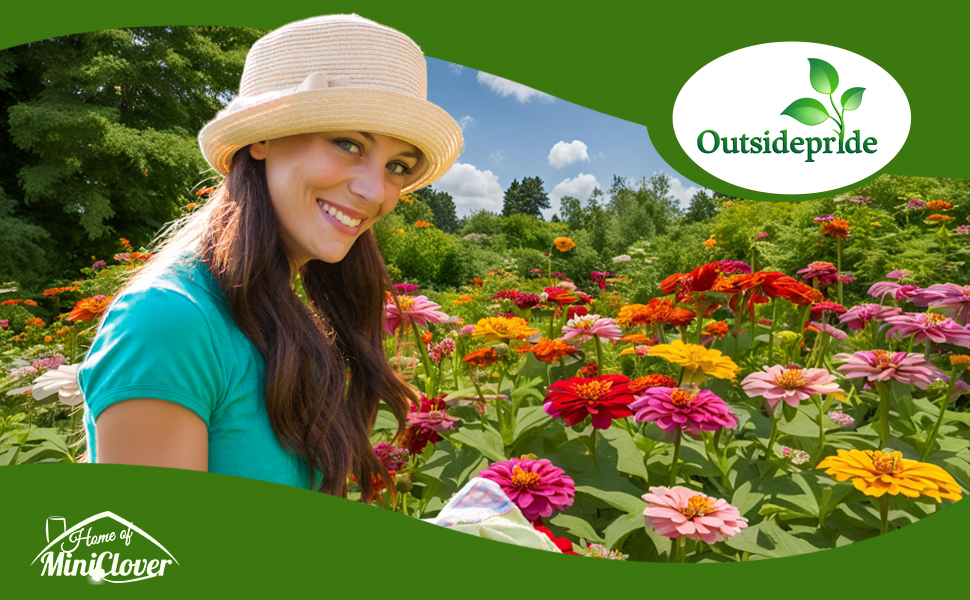 Zinnia Elegans Flower Seed Mixtures For Planting