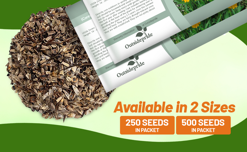 Early Sunrise Coreopsis Seed Packets For Planting