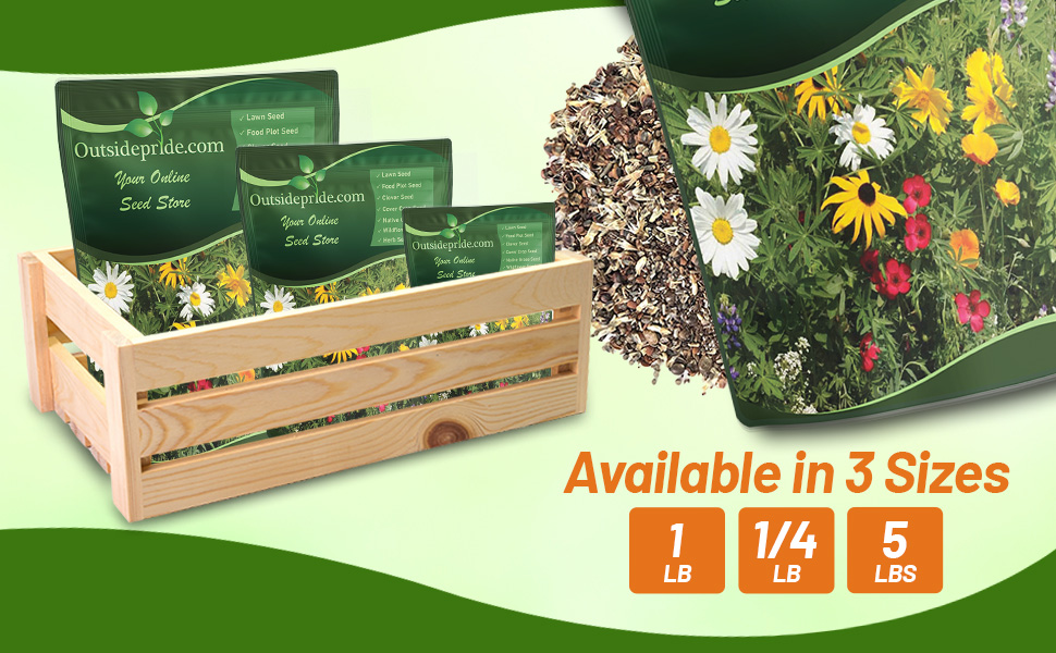 Northwest Wildflower Seed Mixture Seed Bags For Planting