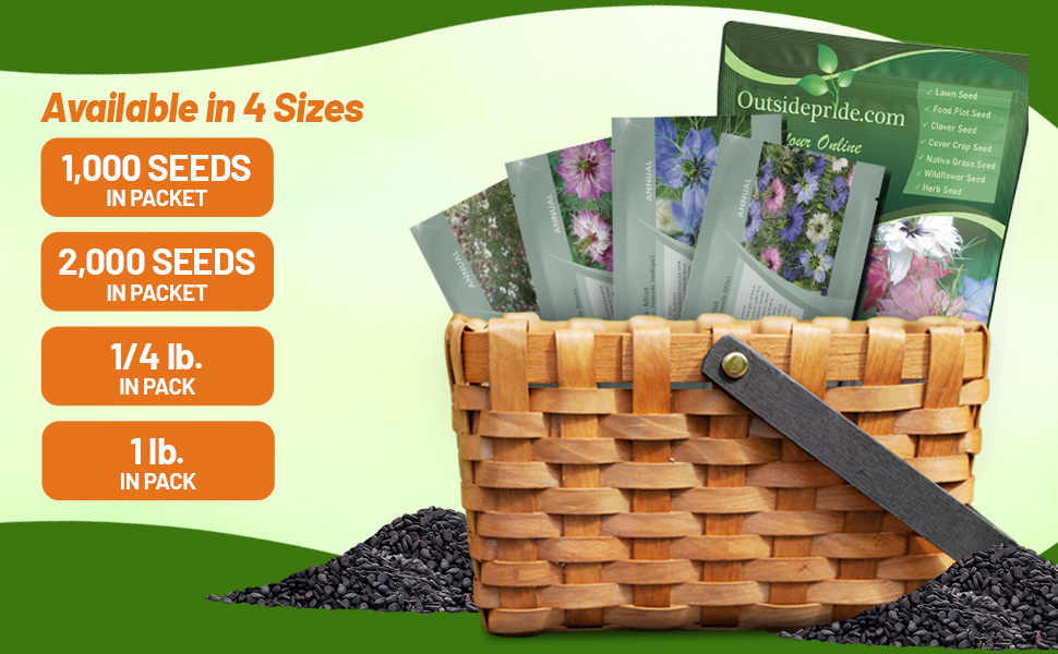 Love In  A Mist Flower Seed Packets For Sale