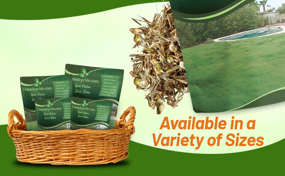 Xeriscape Bulk Seed Bags For Planting Drought Tolerant Grasses