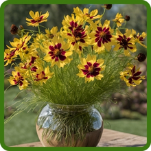 Plains Coreopsis Cut Flowers in Vase