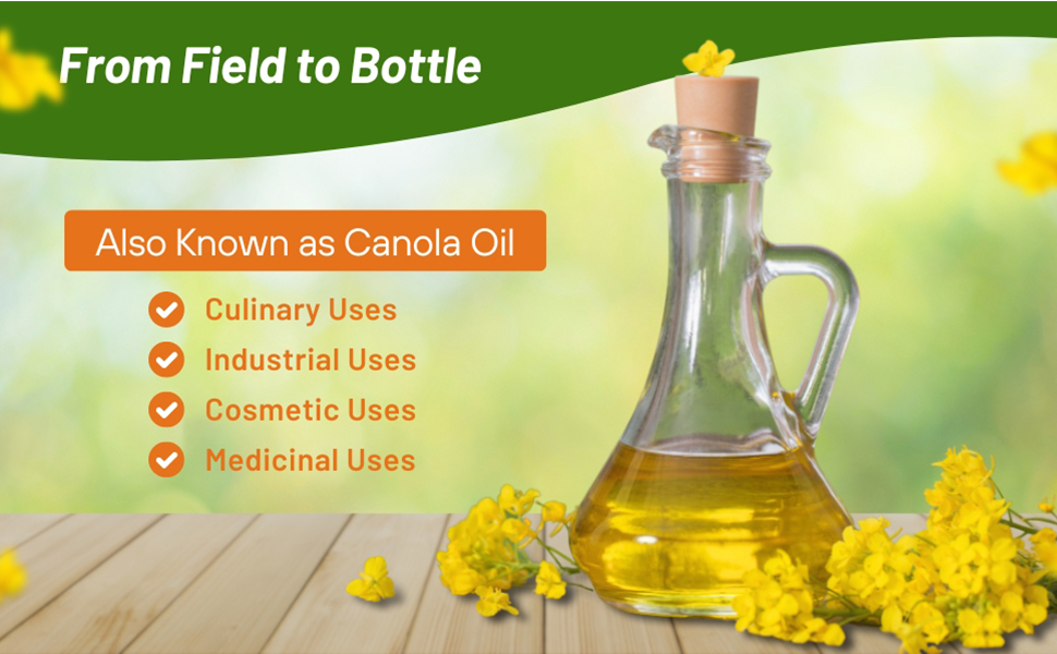 Brassica Seed Oil Bottle
