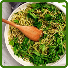 Cut Up Basil in Bowl For Culinary Uses