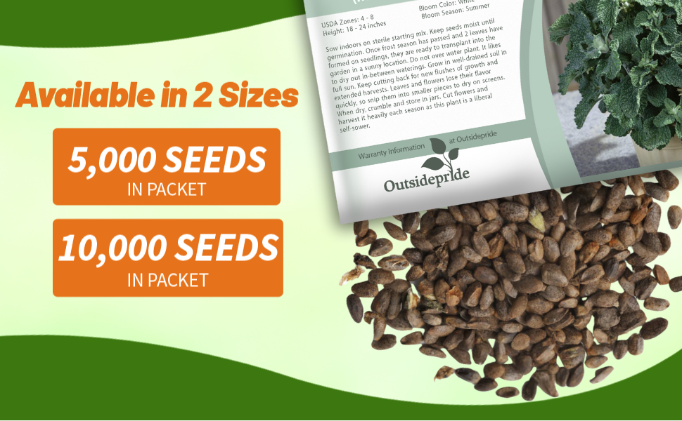 Horehound Herb Seed Packets For Sale
