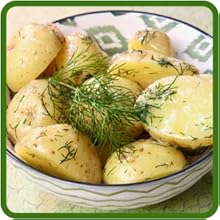 Fresh Cut Dill Flavoring Potatoes