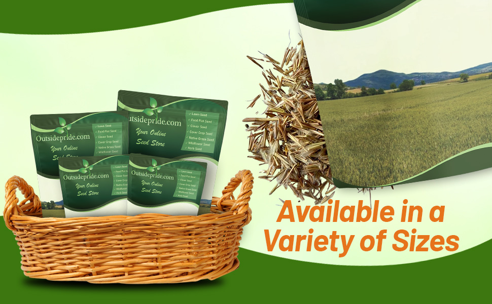 Western Native Grass Seed Bags For Planting