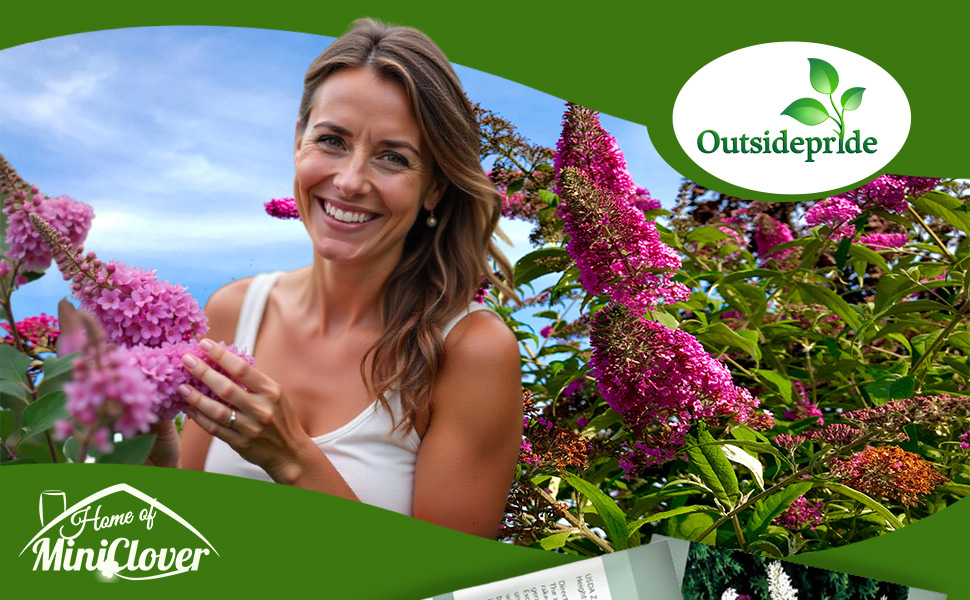 Butterfly Bush Flower Garden