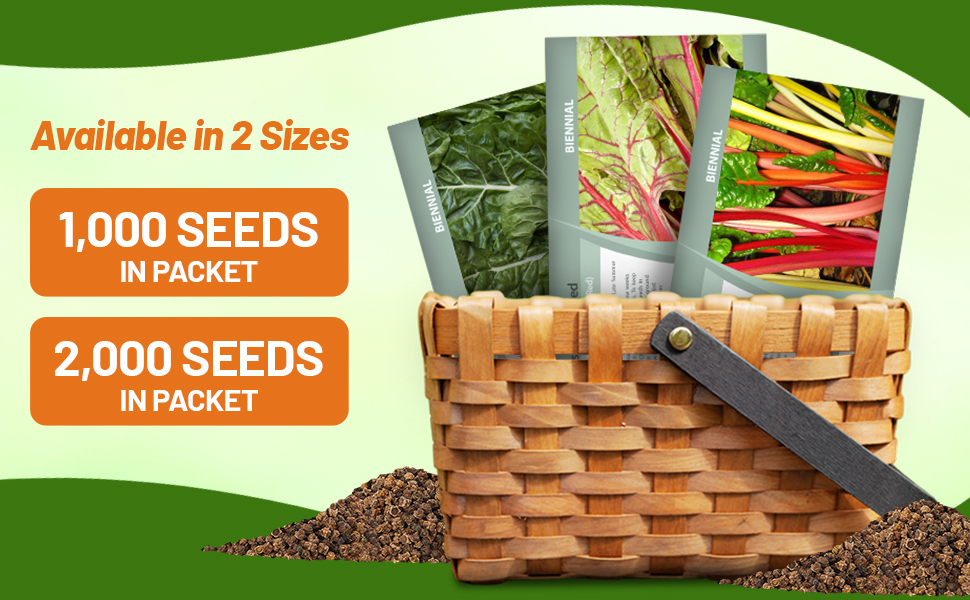 Swiss Chard Vegetable Seed Packets For Sale
