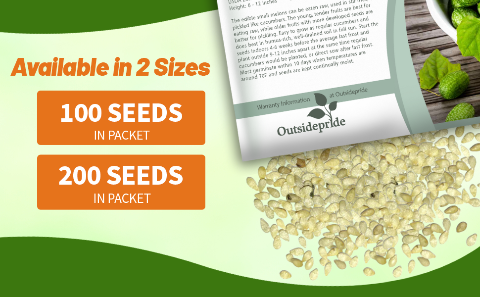 Mouse Melon Seed Packet For Sale