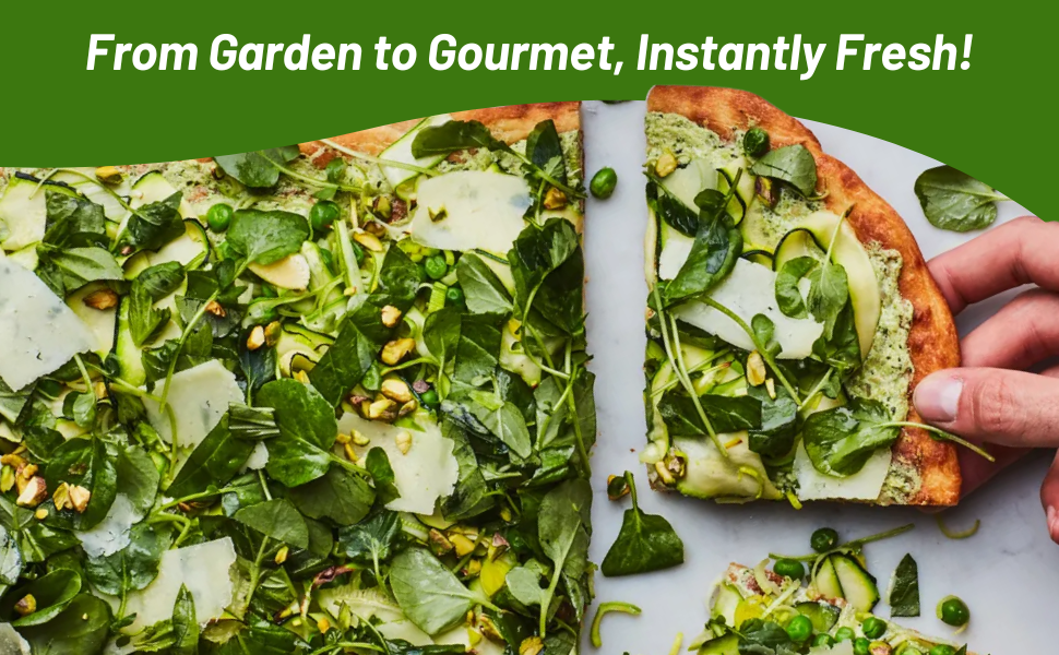 Basil Leaves On Pizza