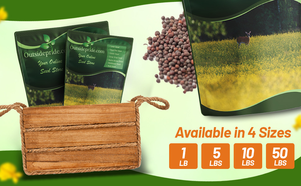 Bulk Deer Greens Seed Bags For Planting