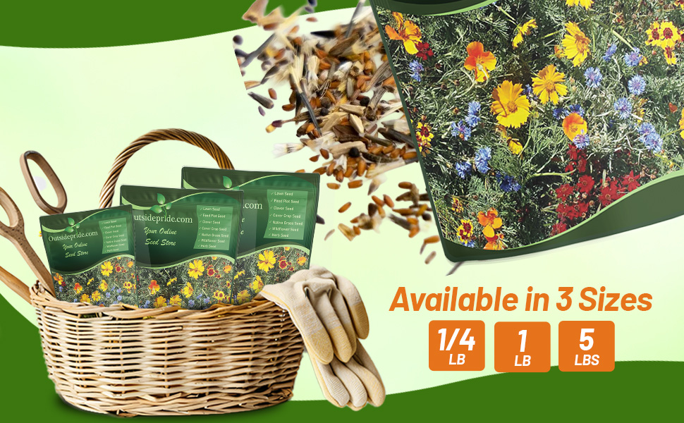 Gulf Coast Wildflower Seed Mixture Seed Bags For Planting