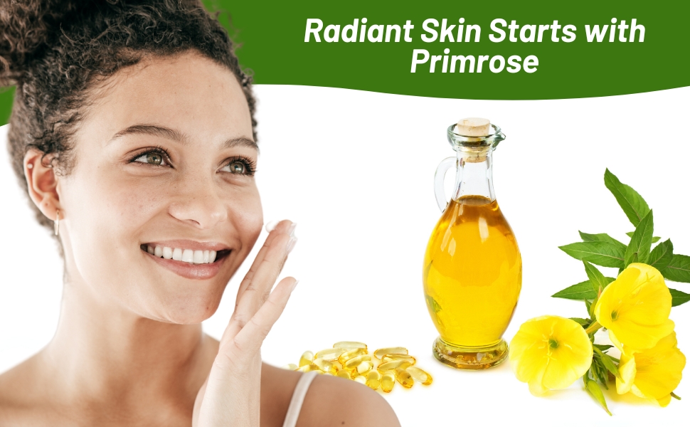 Oenothera Evening Primrose Oil in Jar