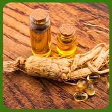 Ginseng Oil From Dried Ginseng Root