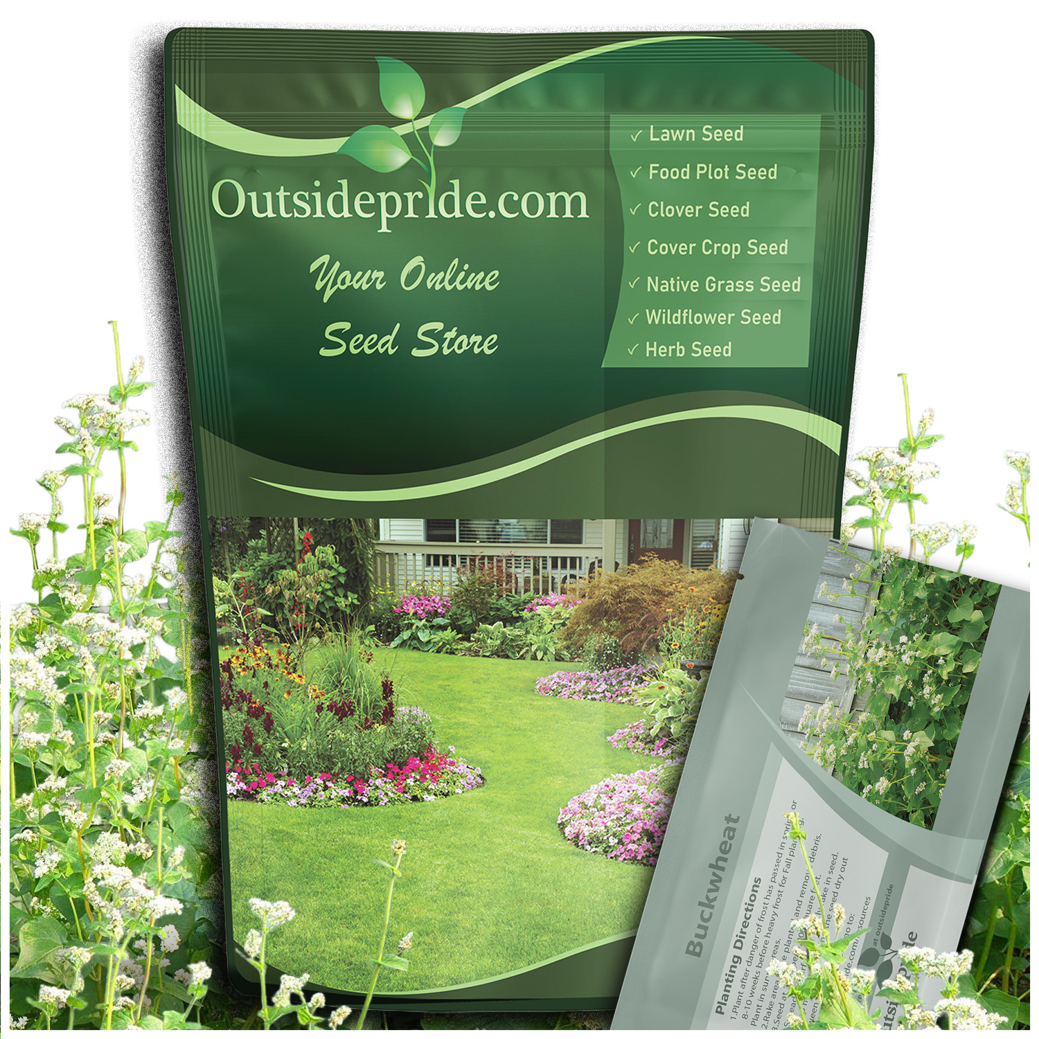 Buckwheat Bulk Seed Bag