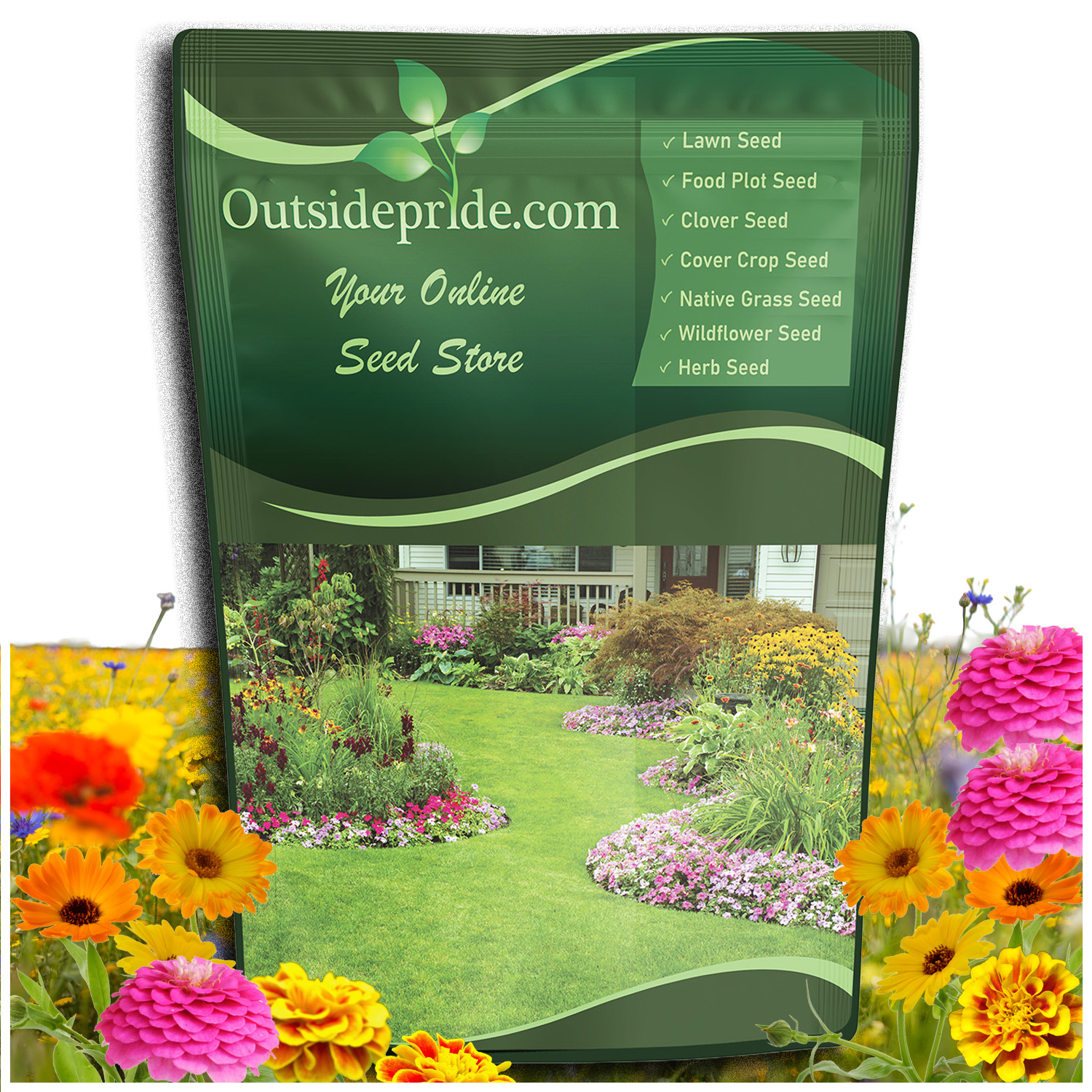 Outsidepride Annual Short Seeds Sunburst - 1/8 lb