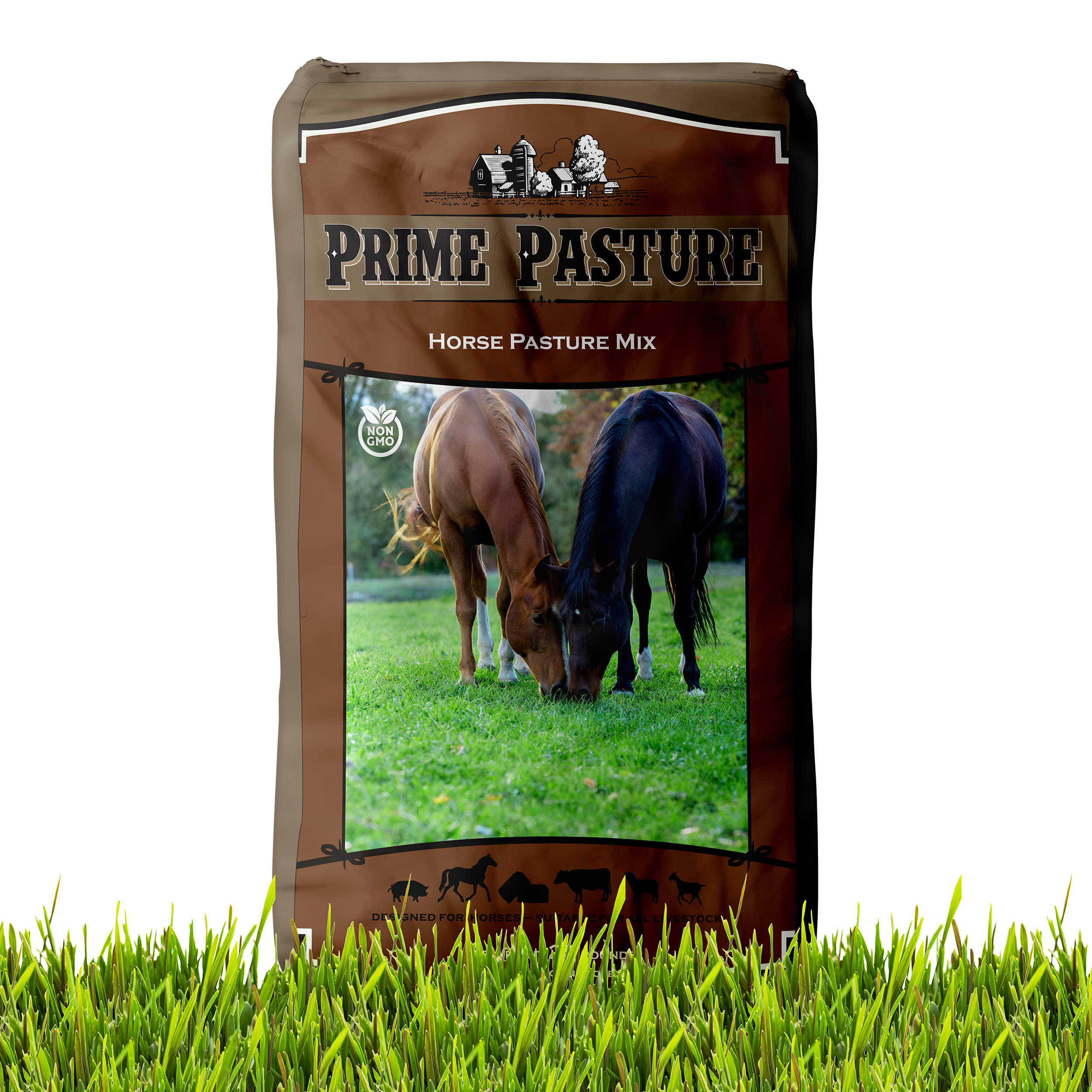 Horse Pasture Seed Bag