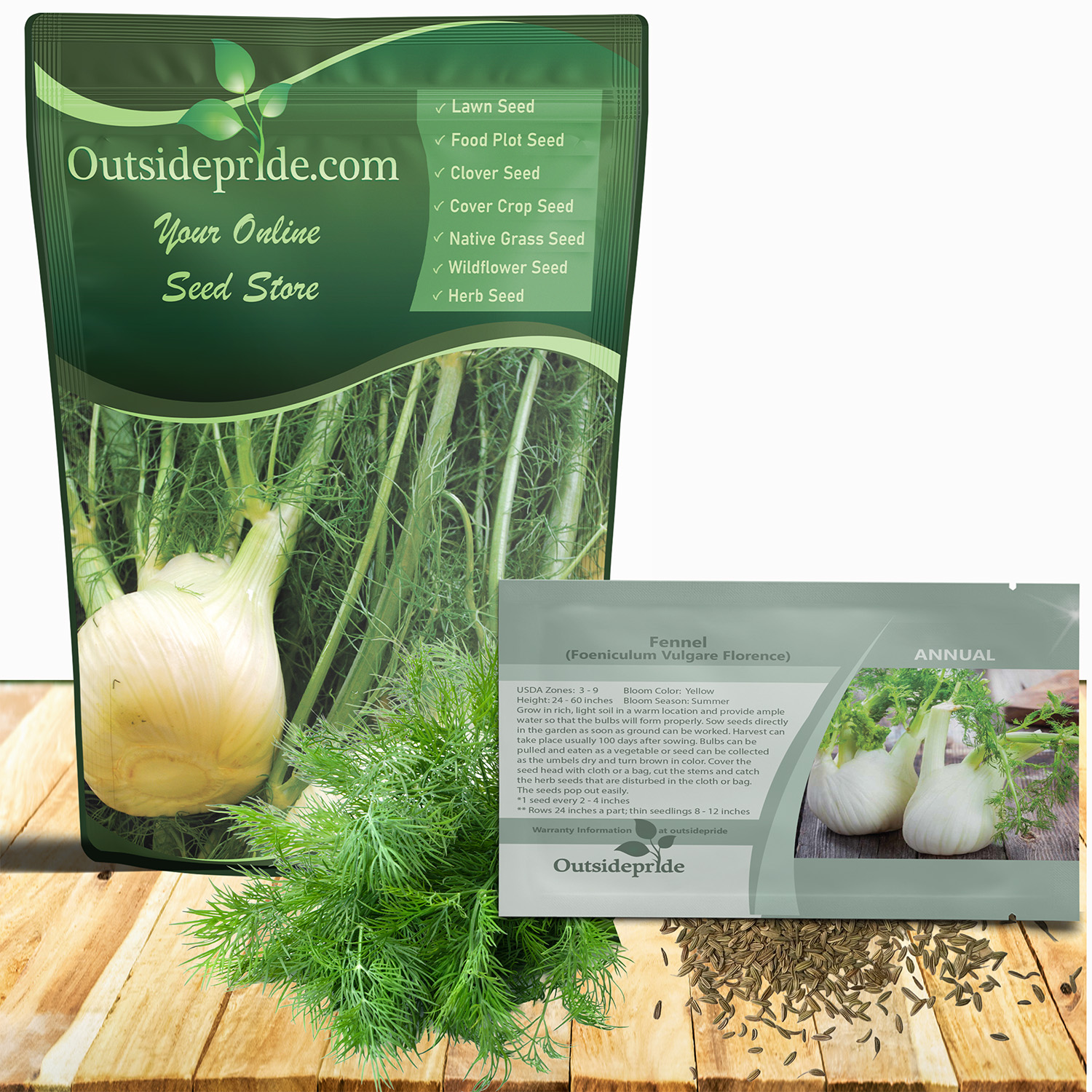 Fennel Herb Seed Packet