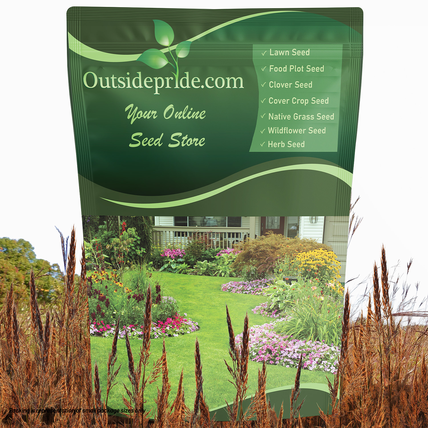 Big Bluestem Native Grass Bag