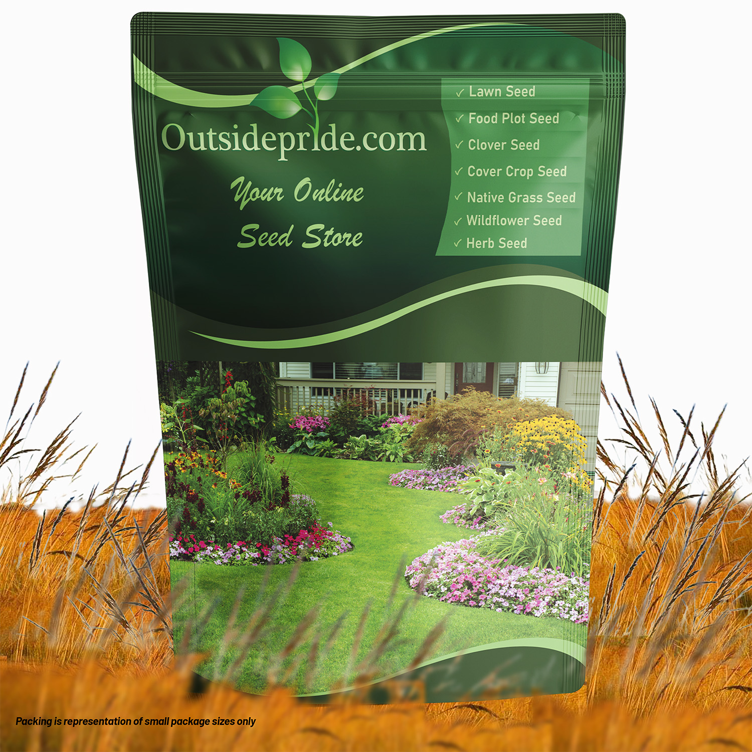 Tall Native Grass Seed Bag