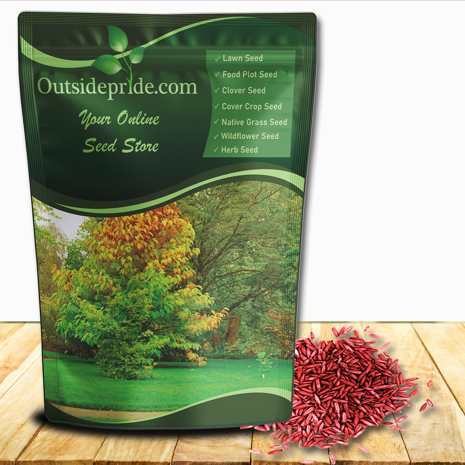 Hard Fine Fescue Grass Seed Bag For Planting