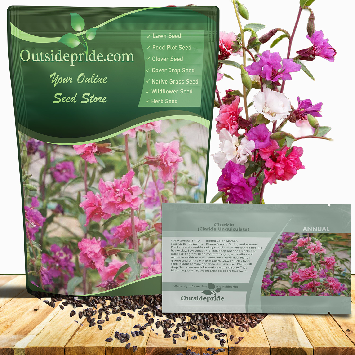 Mountain Garland Seed Packet