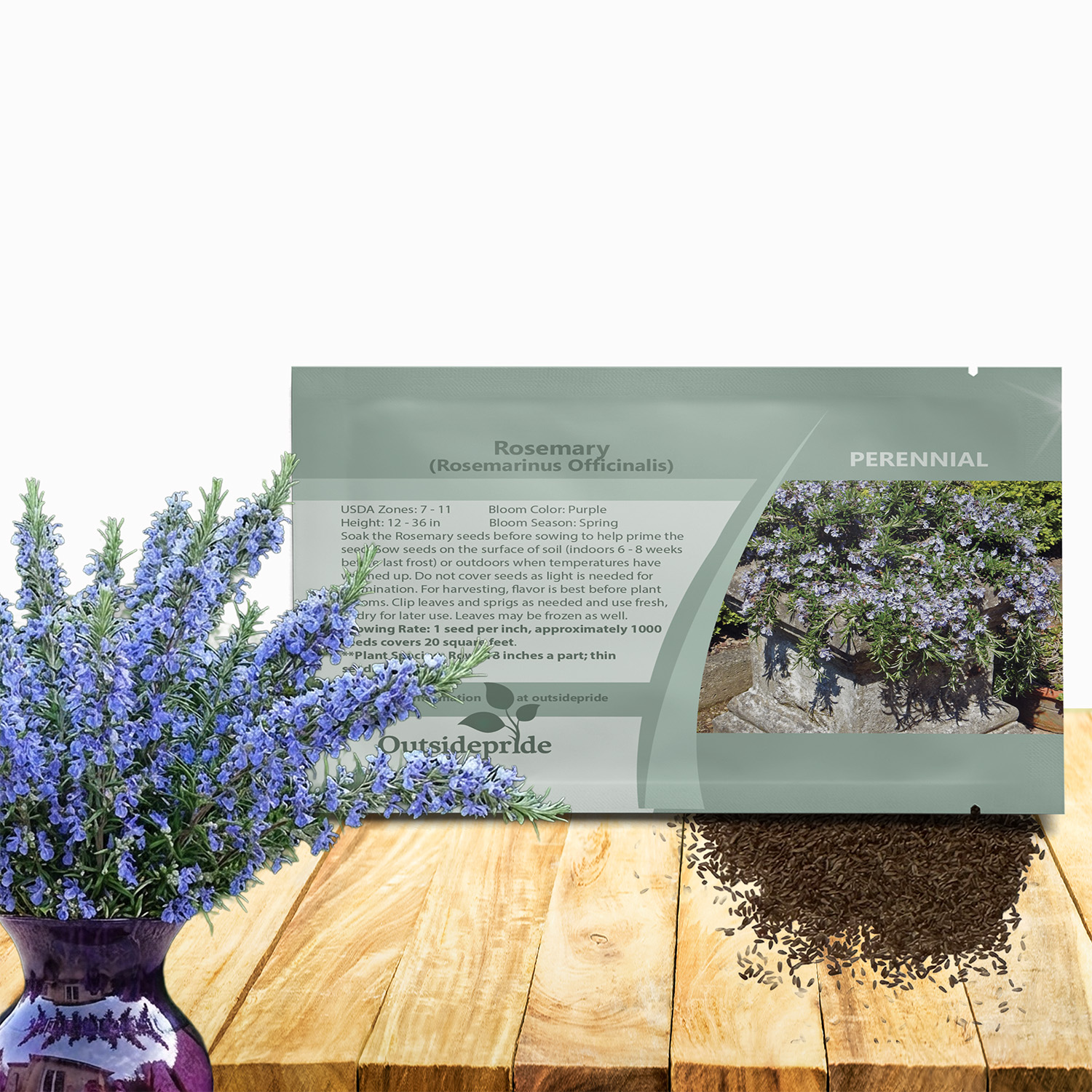 Rosemary Herb Seed Packet