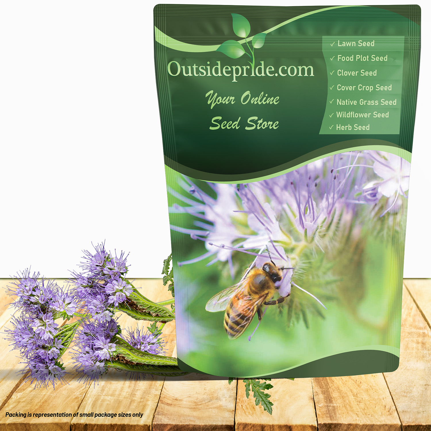 Lacy Phacelia Seed Bag