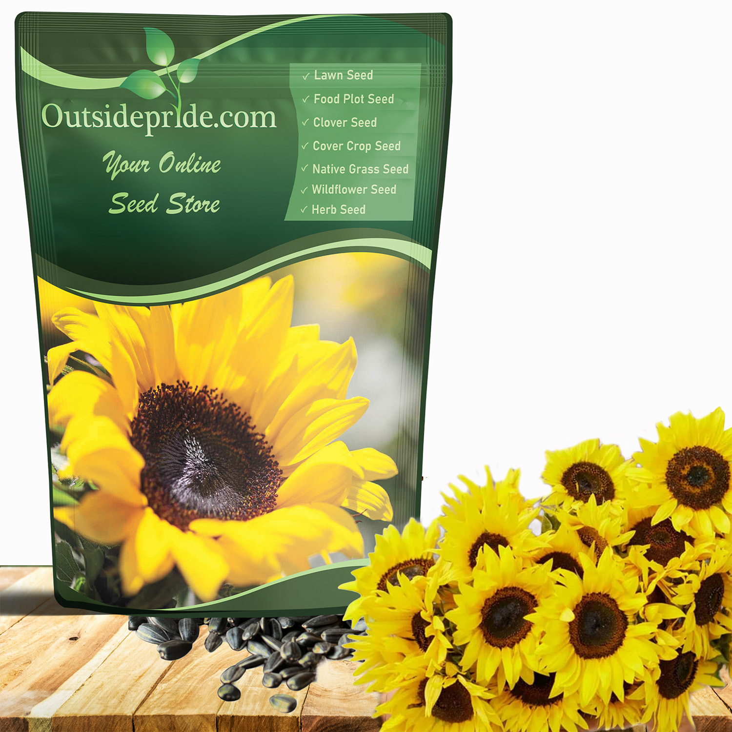 Dwarf Sunspot Sunflower Seed Bag For Planting