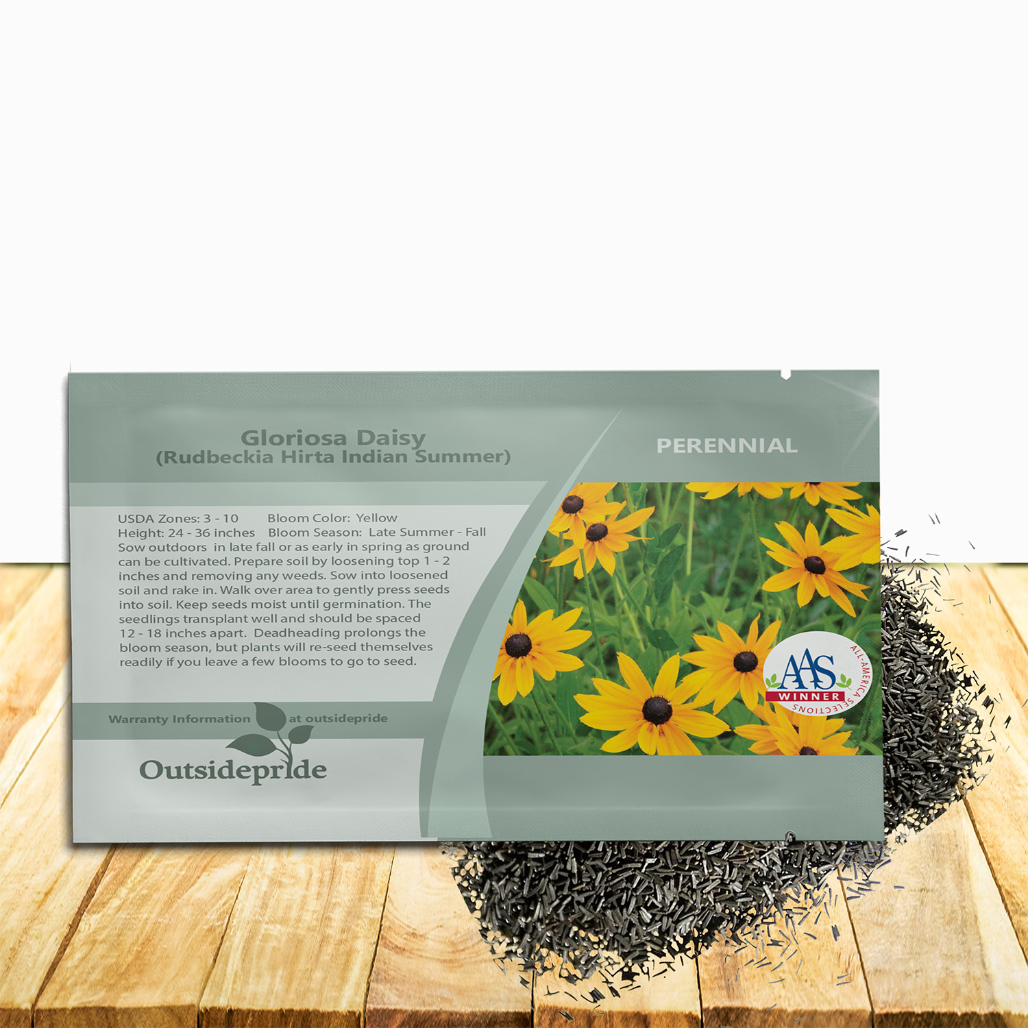 Gloriosa Daisy Indian Summer Seed Packet