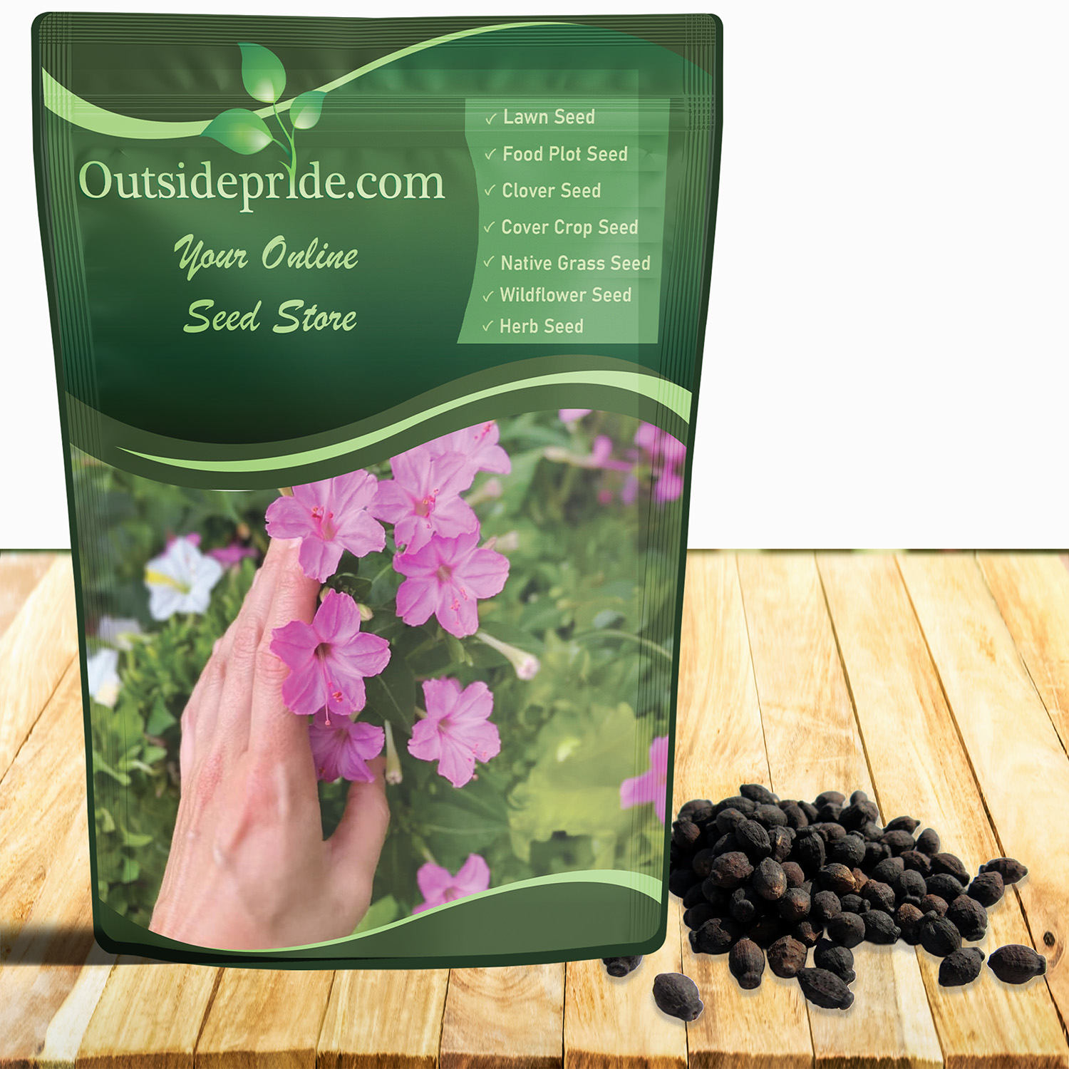 Four O'clock Pink Seed Packet