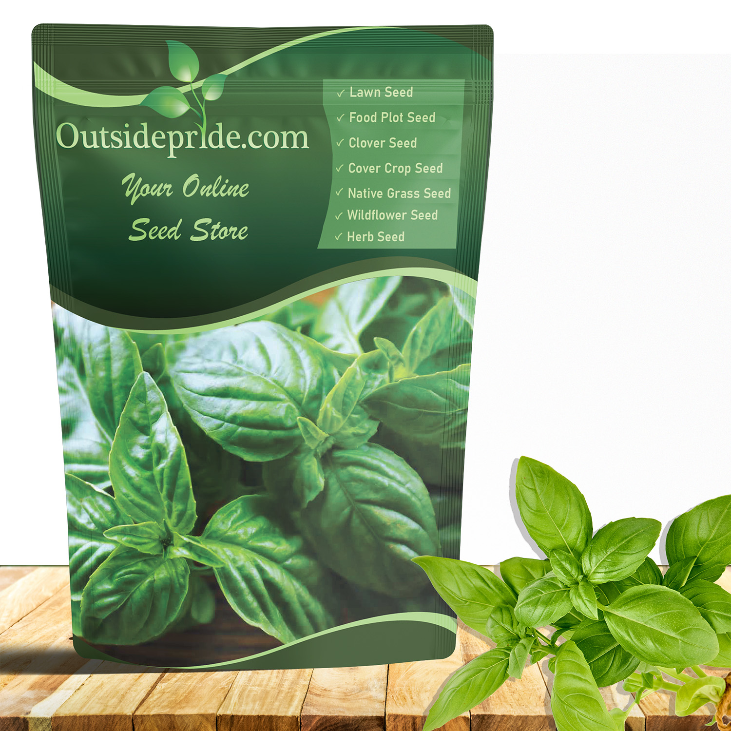 Basil Large Leaf Bulk Seeds