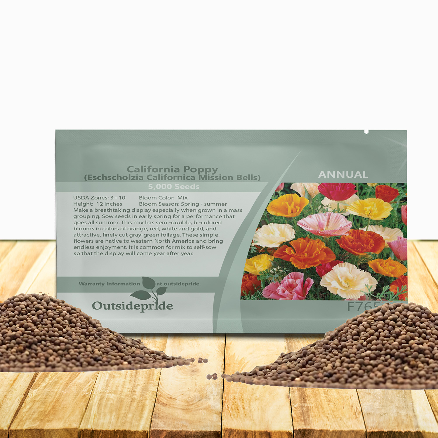 Mission Bells Seed Packet