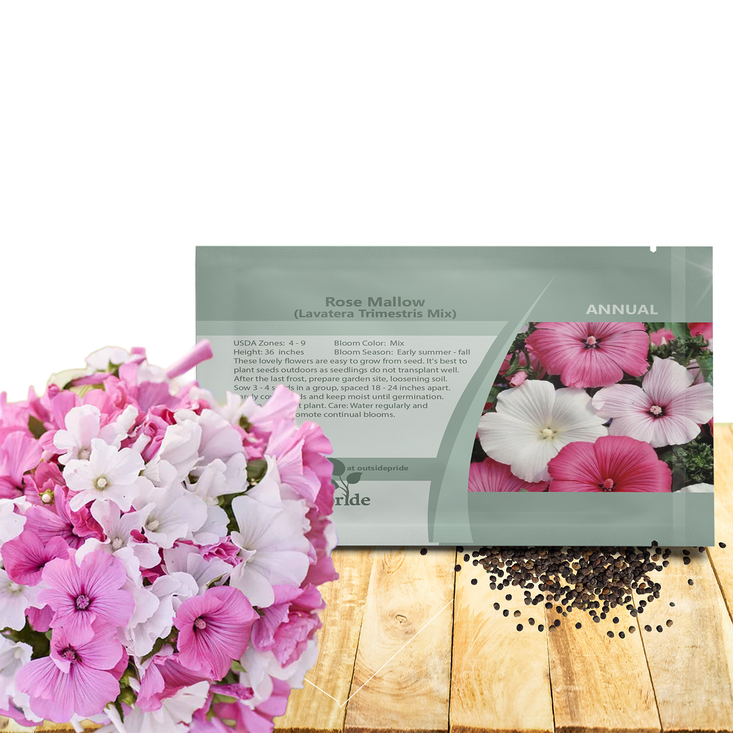 Rose Mallow Mix Flower Seeds For Planting