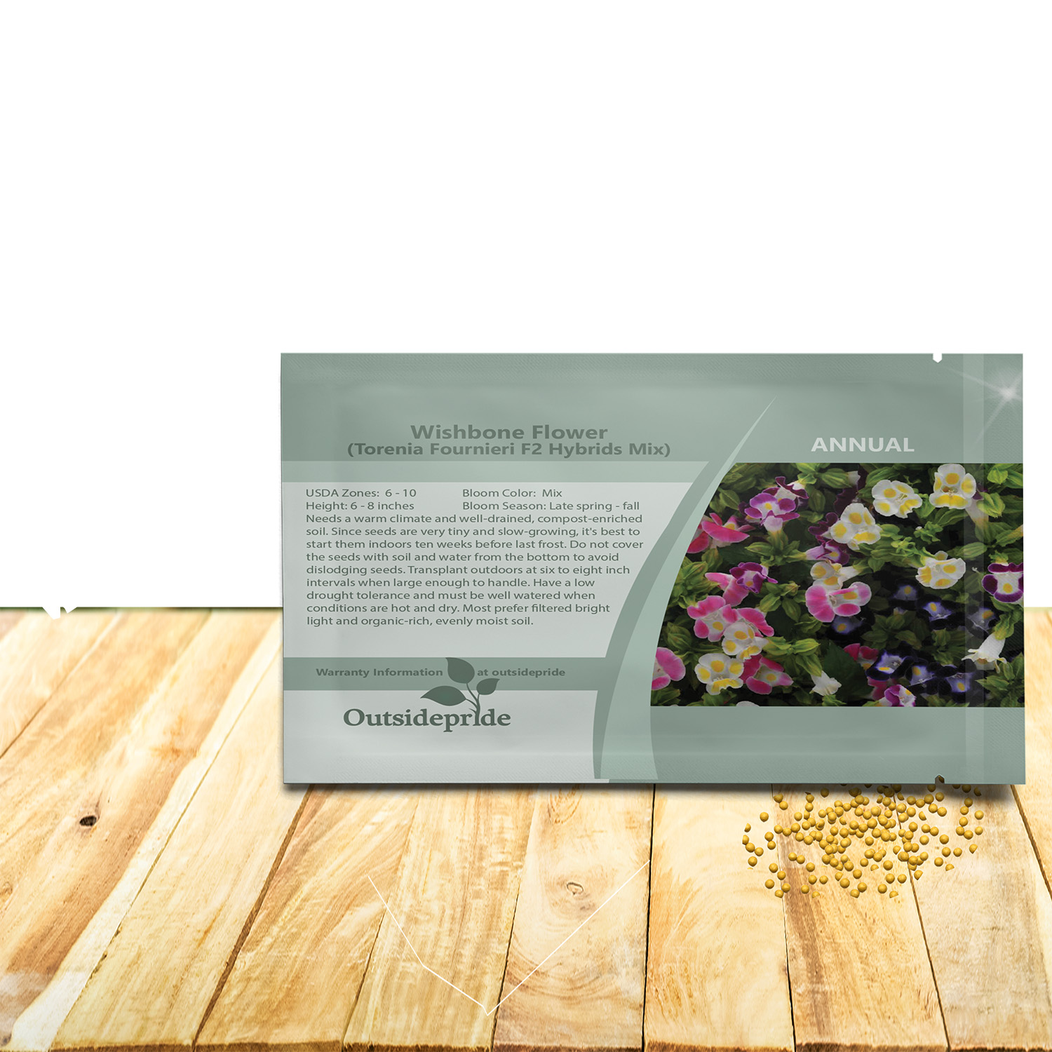 Torenia Fournieri Flower Mix For Planting