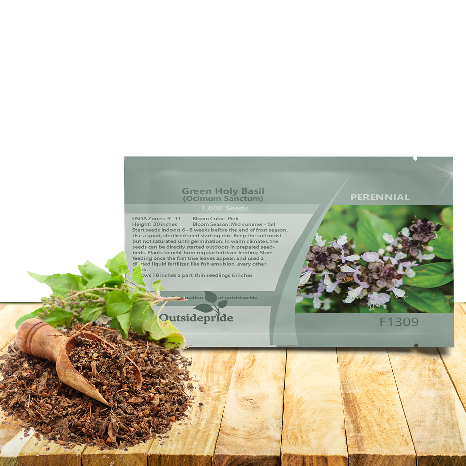 Holy Basil Seed Packet