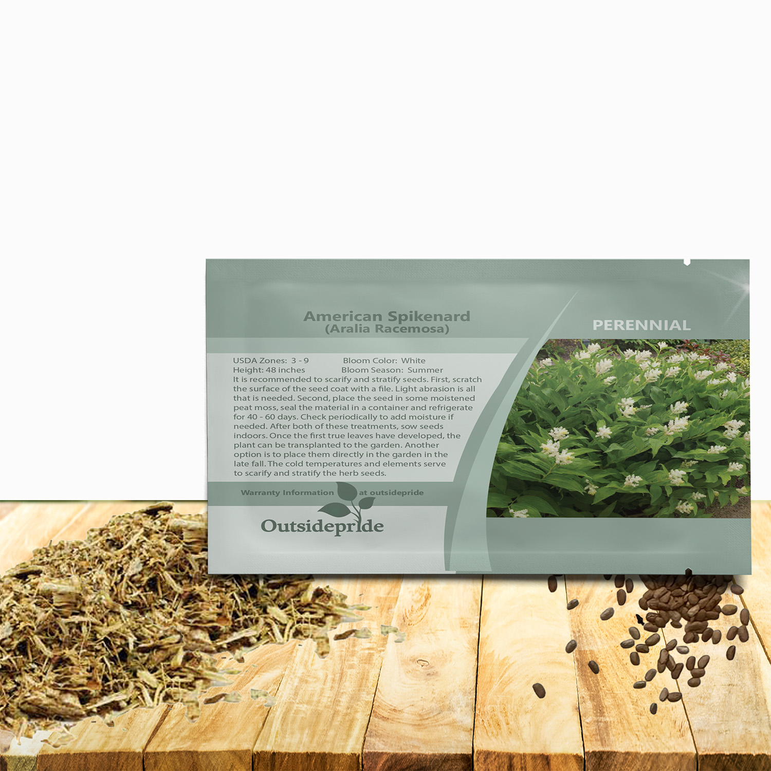 Spikenard Herb Seed Packet