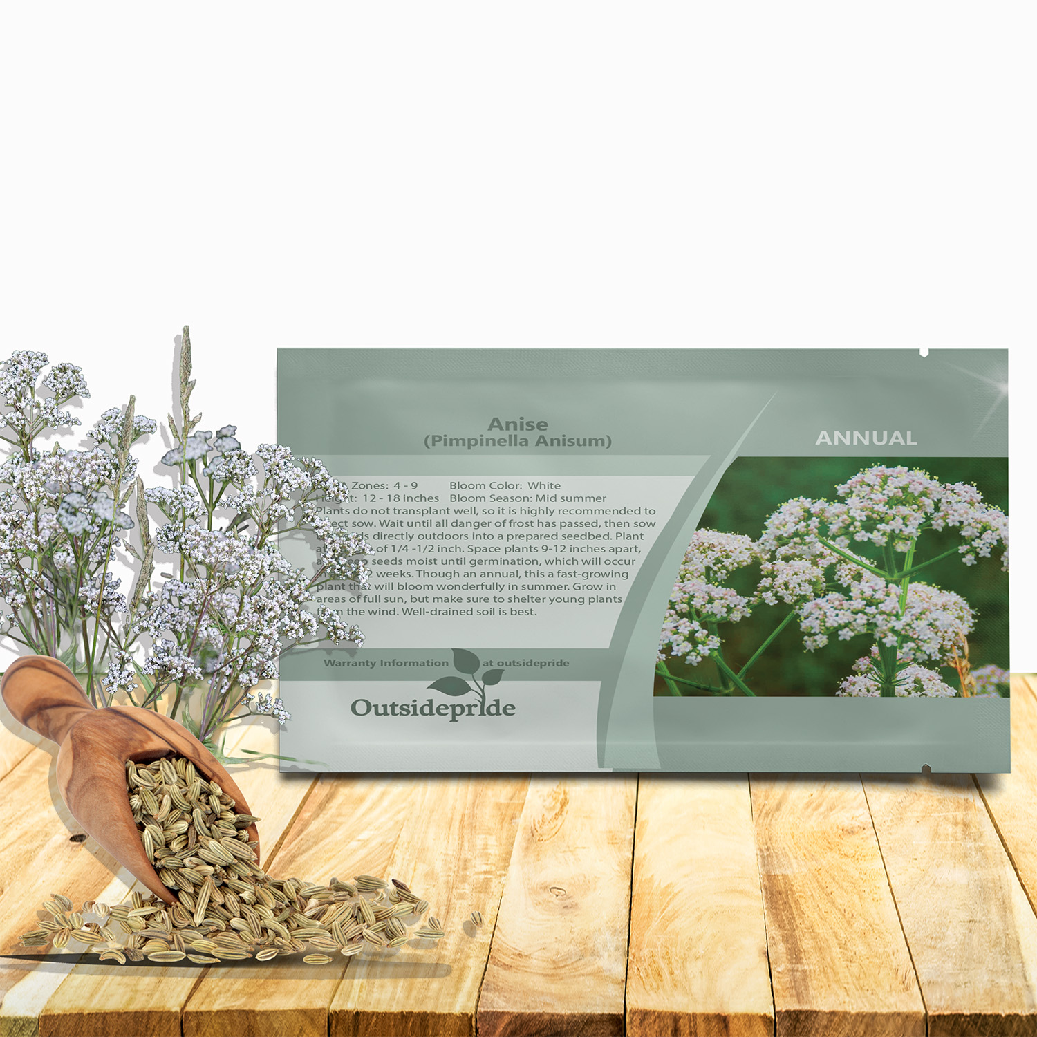 Anise Herb Plant Seed Packet For Planting
