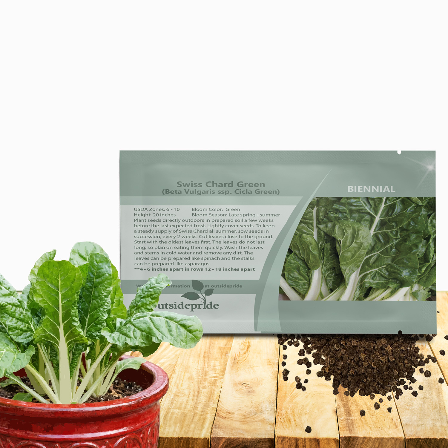 Swiss Chard Green Seeds For Planting