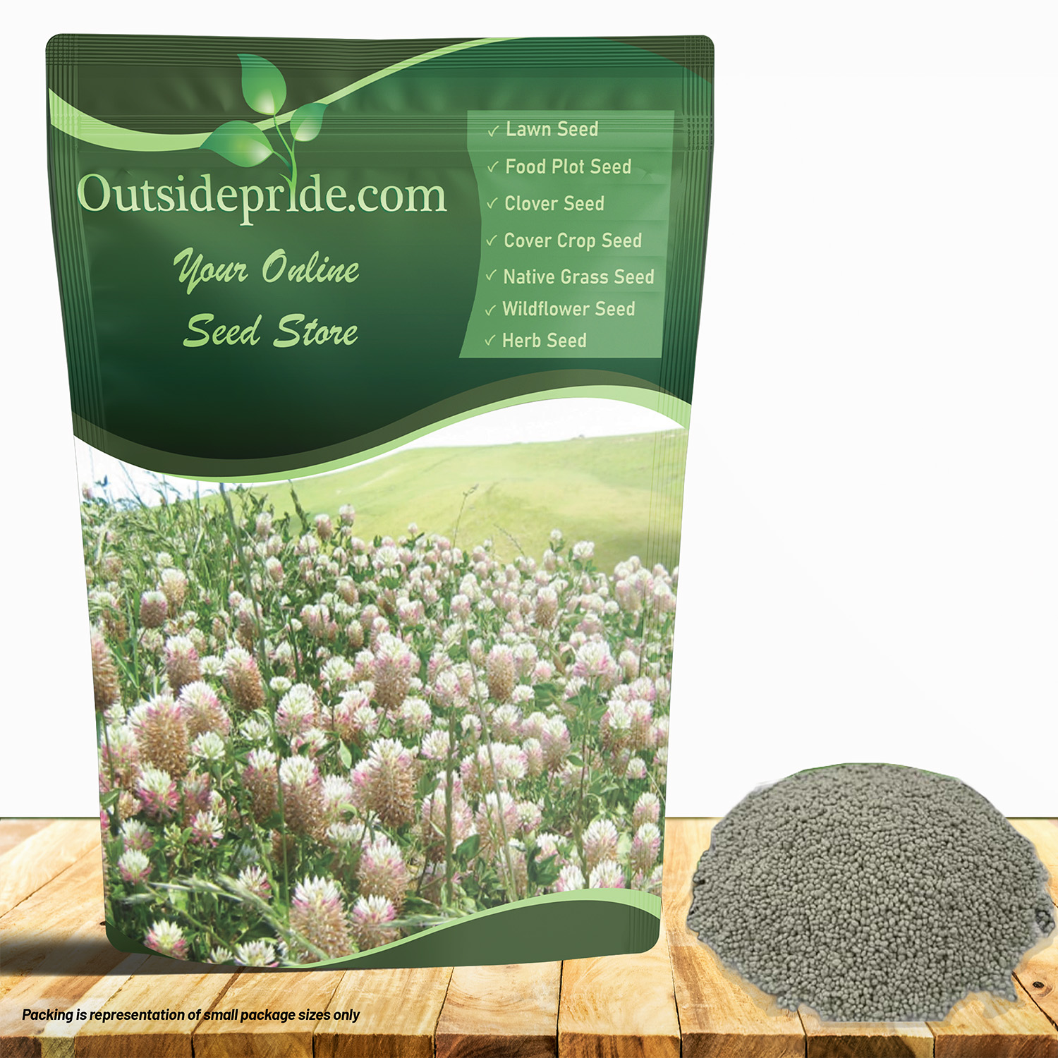 Arrowleaf Clover Seed Bag