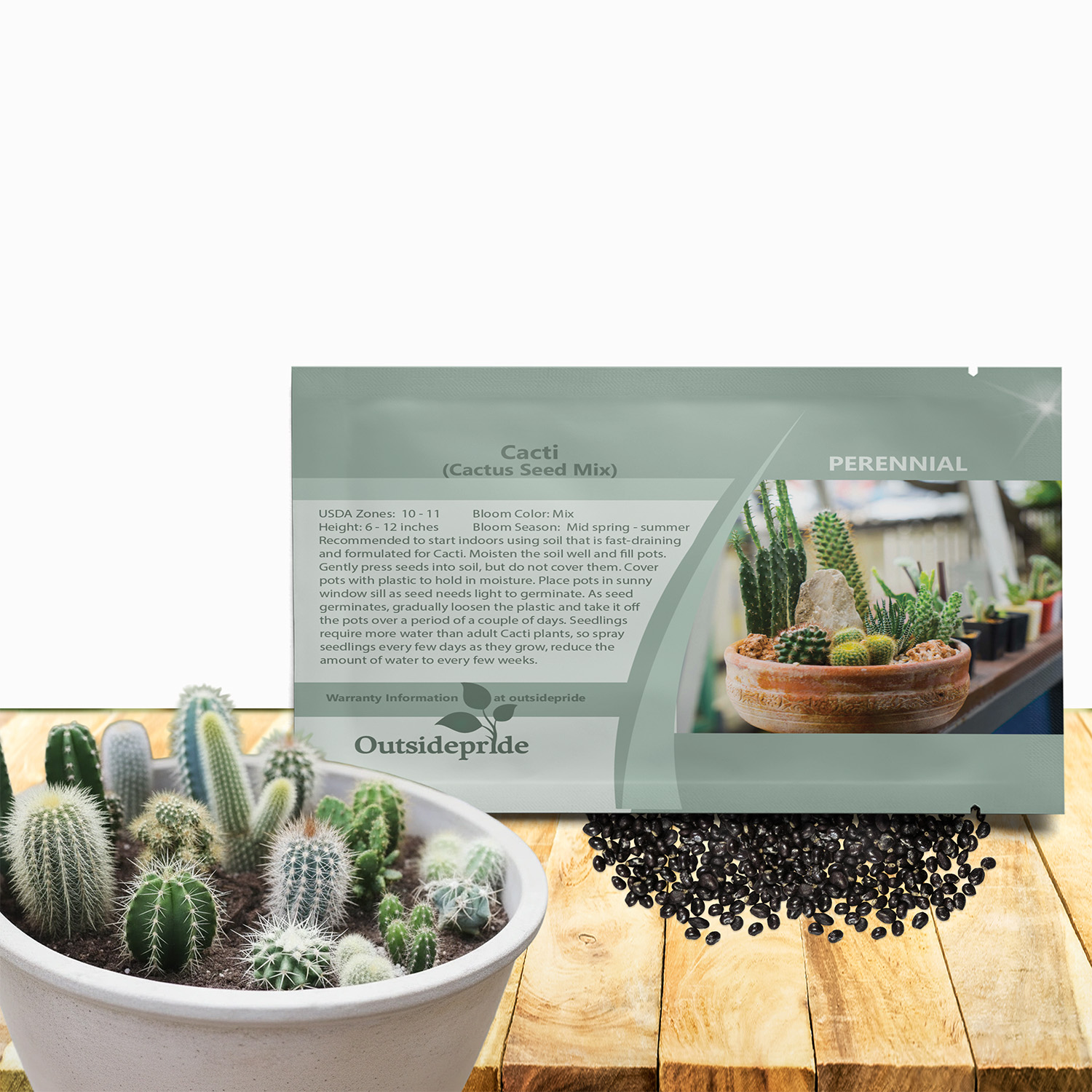 Cactus Seed Packet